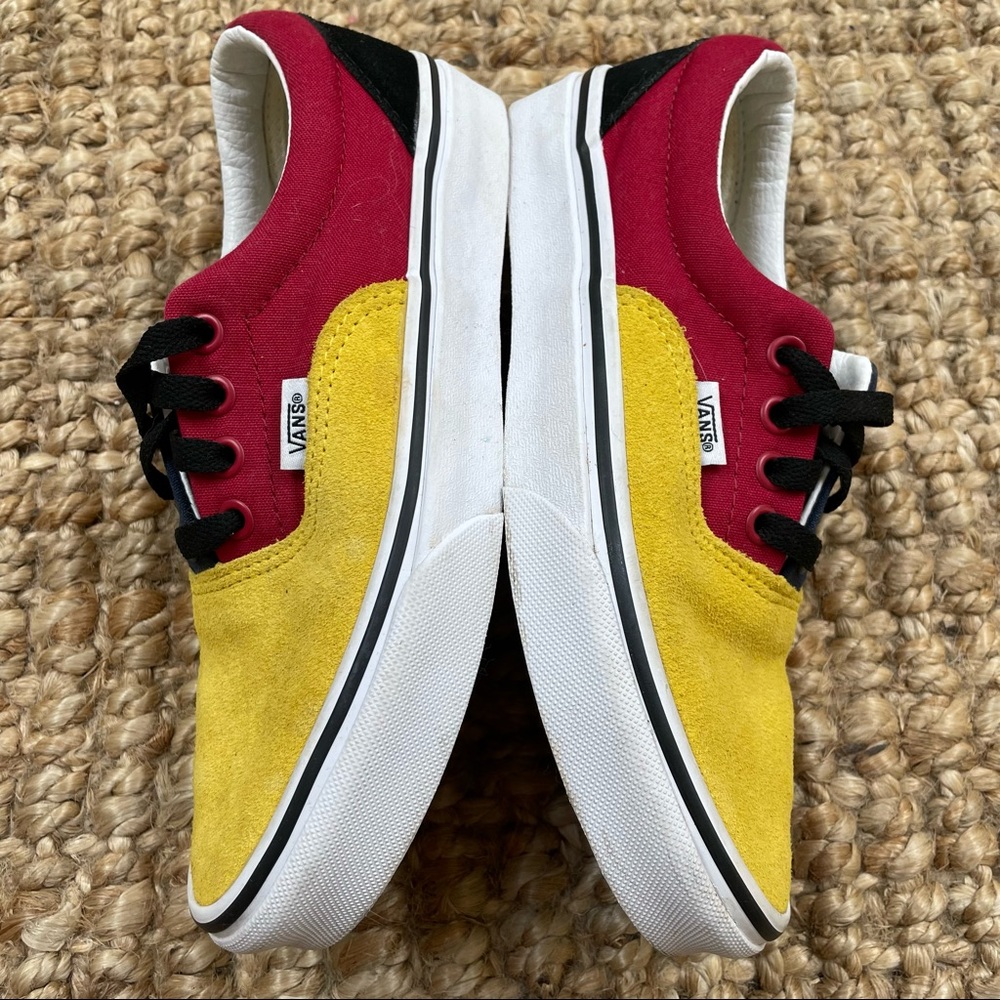 Vans Suede Canvas Colorblock Shoes size 6.5 - Picture 3 of 8